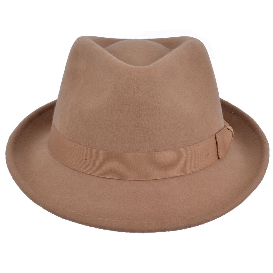 Camel Trilby Hat