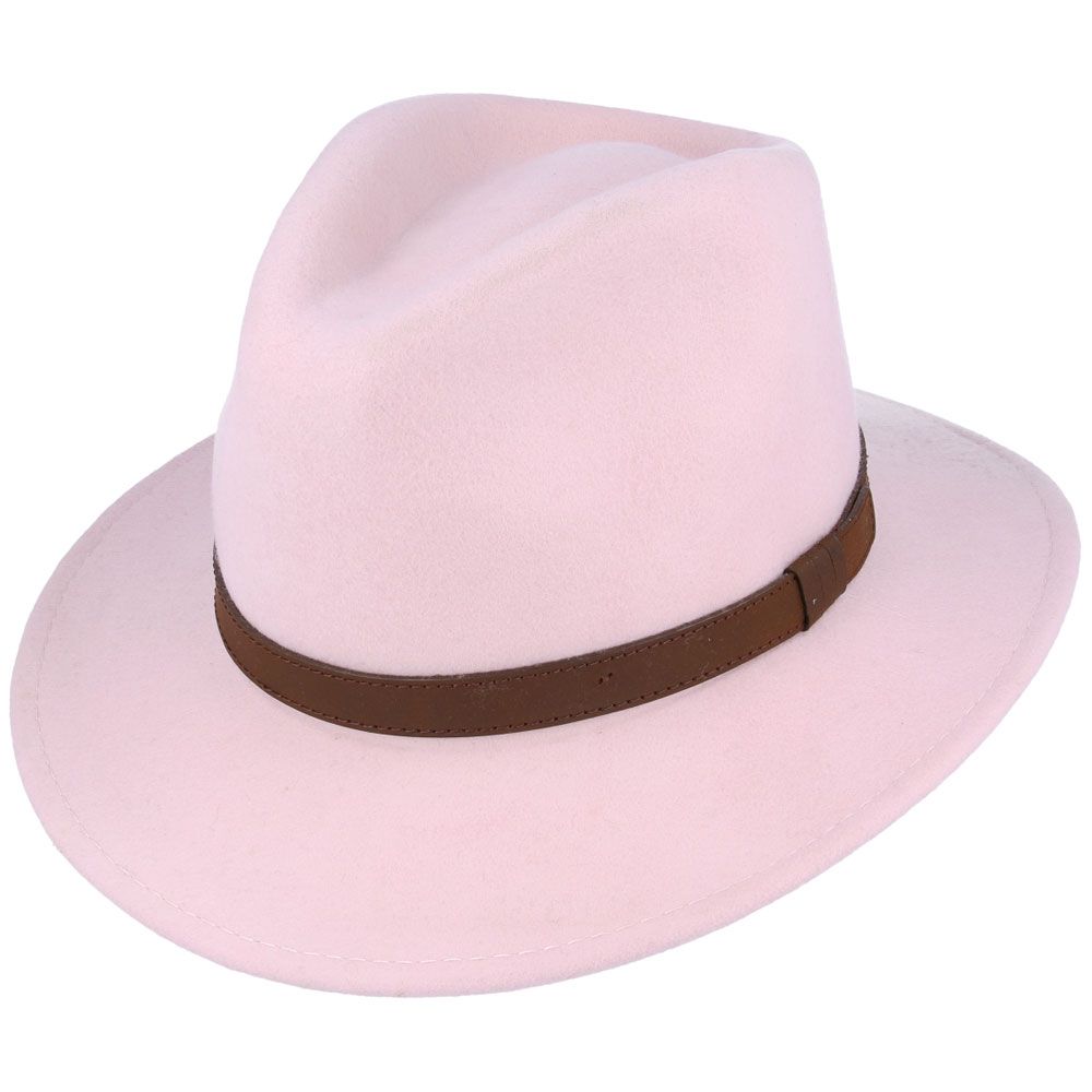 Pink Fedora Hat