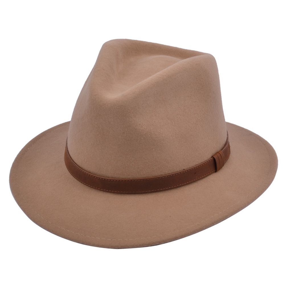Camel Fedora Hat