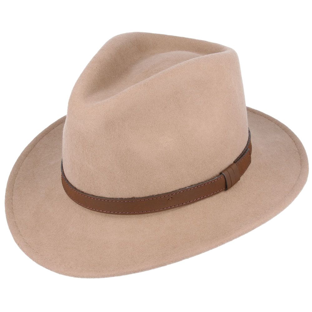 Camel Fedora Hat