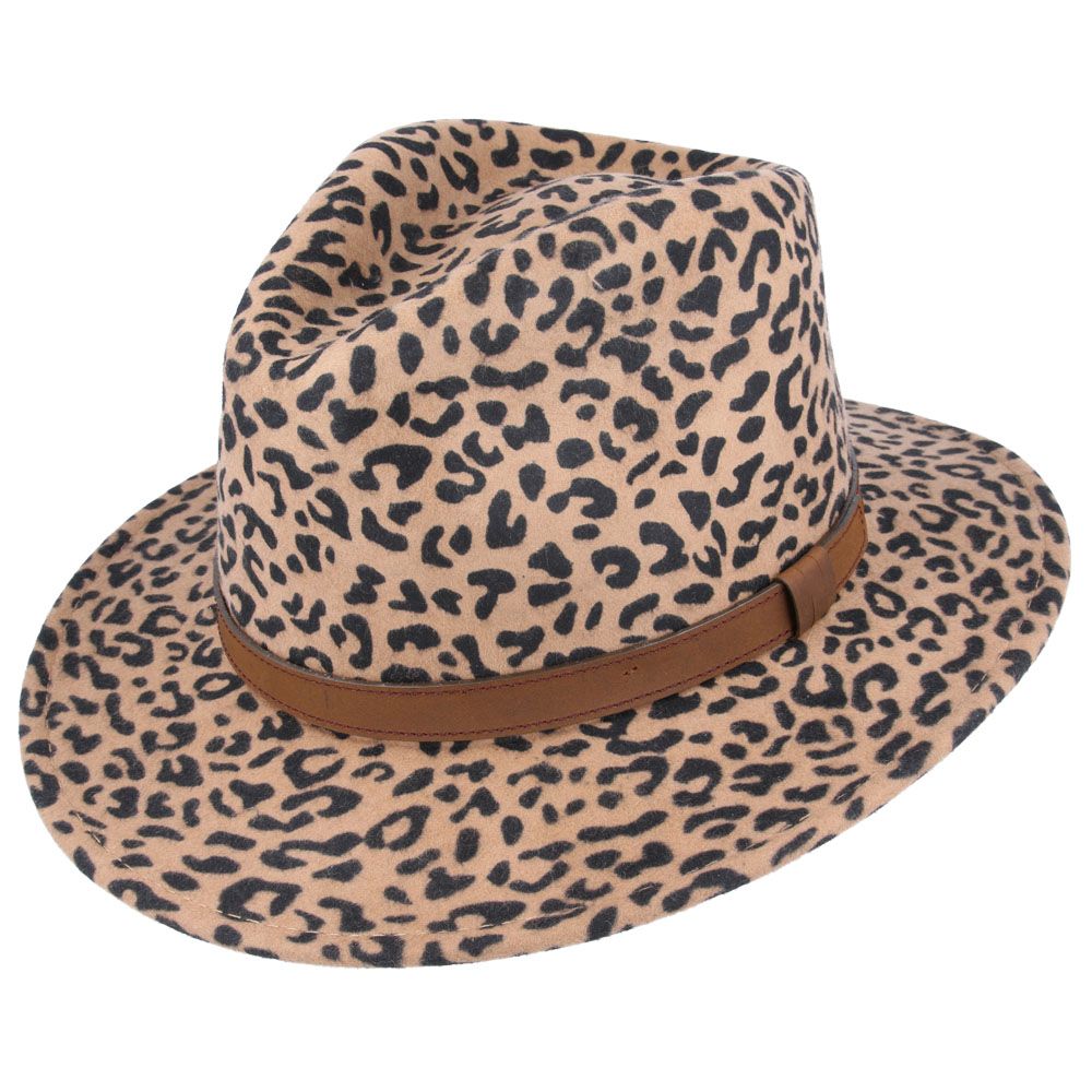 Leopar Fedora Hat