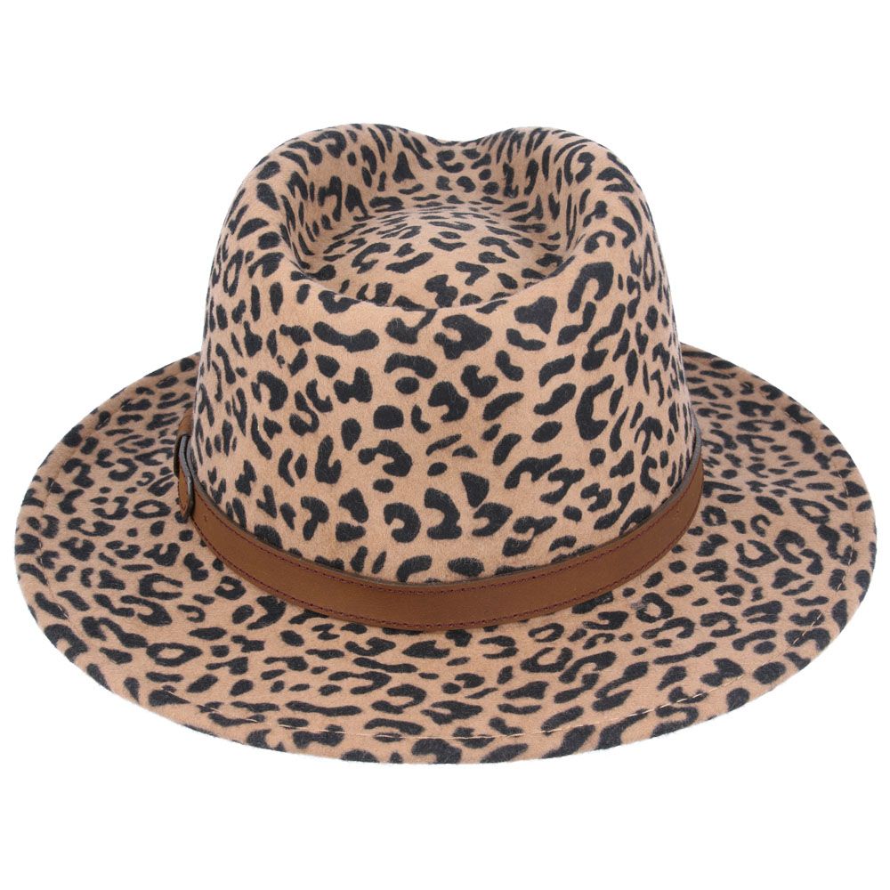 Leopar Fedora Hat
